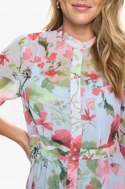 NUKYNDALL NEW - Kortærmet kjole med blomsterprint