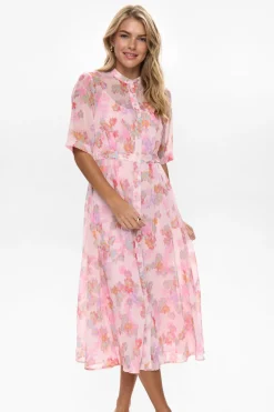 NUKYNDALL NEW - Kortærmet kjole med blomsterprint