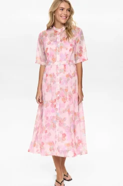 NUKYNDALL NEW - Kortærmet kjole med blomsterprint