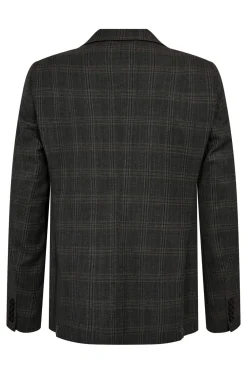 Oskar - Klassisk uldblazer i ternet design