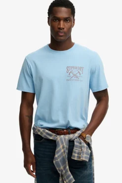 OUTDOORS MOUNTAIN - Kortærmet t-shirt i relaxed fit