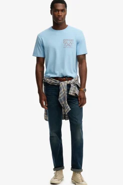 OUTDOORS MOUNTAIN - Kortærmet t-shirt i relaxed fit