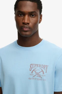OUTDOORS MOUNTAIN - Kortærmet t-shirt i relaxed fit