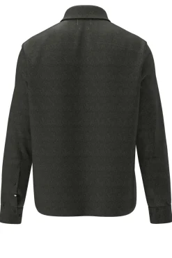 Overshirt i hør med brystlommer