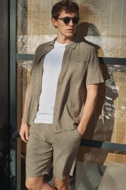Palme - Lette shorts i hørkvalitet