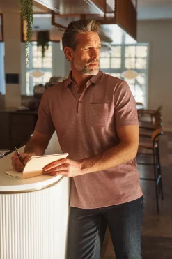 Peter - Polo T-shirt med brystlomme