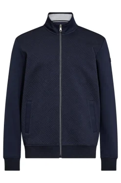 Planet - Sweatshirtjakke med struktur