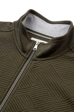 Planet - Sweatshirtjakke med struktur