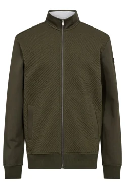 Planet - Sweatshirtjakke med struktur