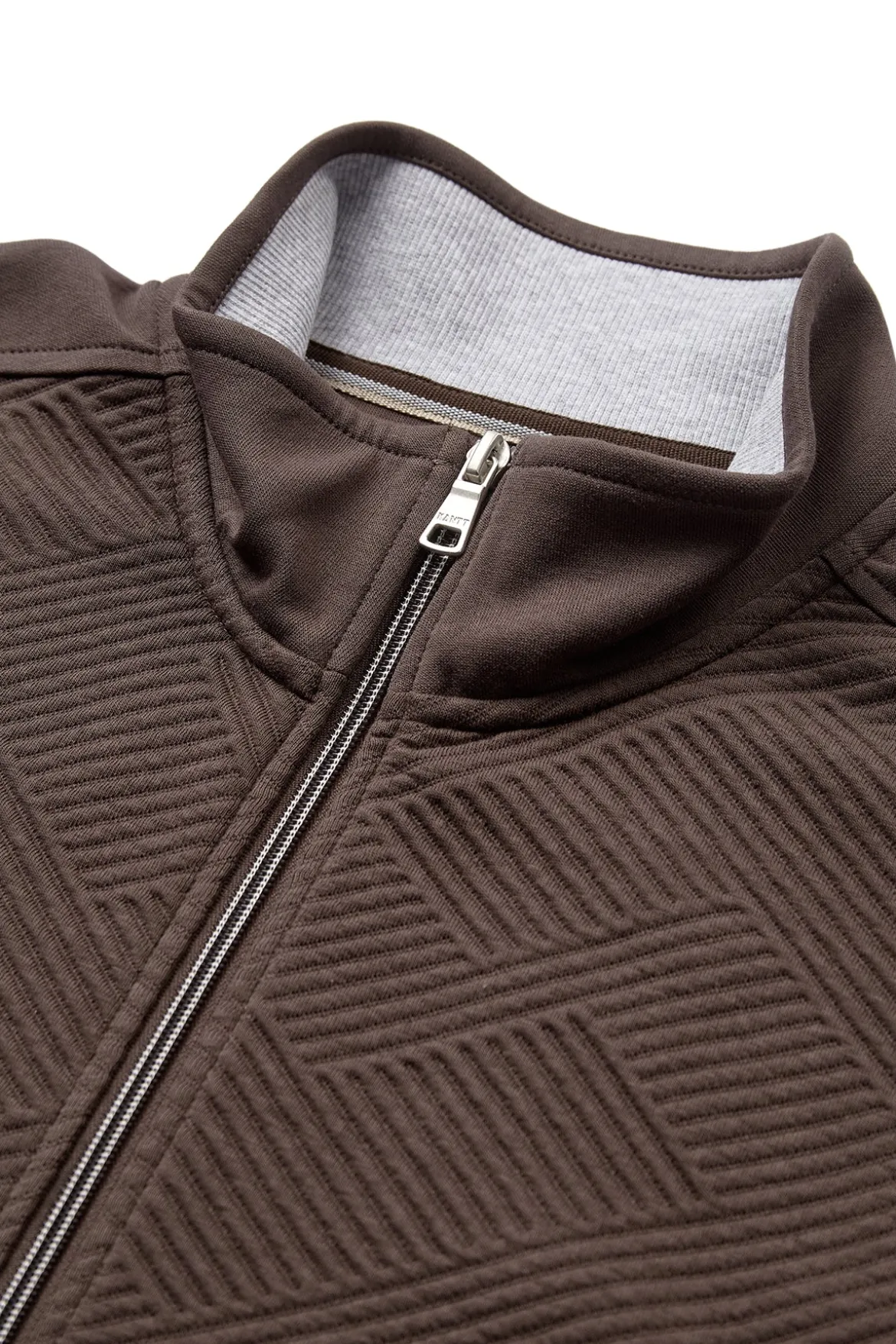 Planet - Sweatshirtjakke med struktur