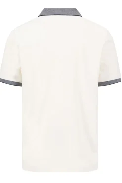 Polo T-shirt med kontrastdetaljer i modern fit