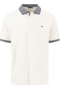 Polo T-shirt med kontrastdetaljer i modern fit