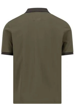 Polo T-shirt med kontrastdetaljer i modern fit