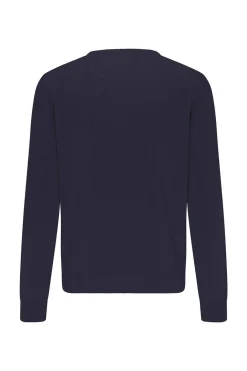 Pullover med rund hals