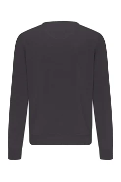 Pullover med rund hals