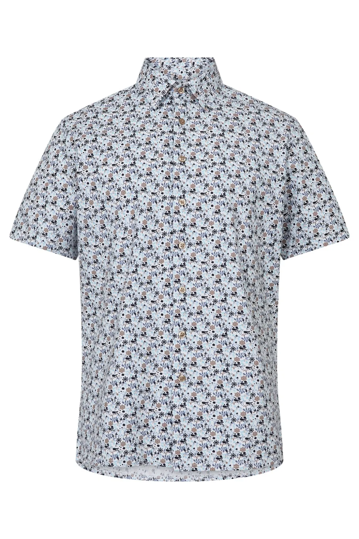 Ravi SS - Kortærmet jersey skjorte med ultra stretch