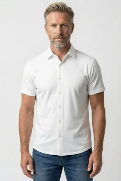 Ravi SS - Kortærmet jersey skjorte med ultra stretch