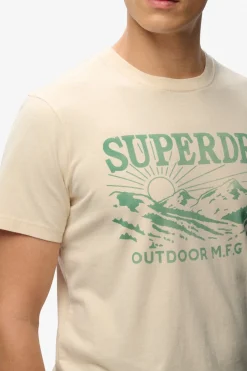RETRO OUTDOOR - Afslappet t-shirt med print
