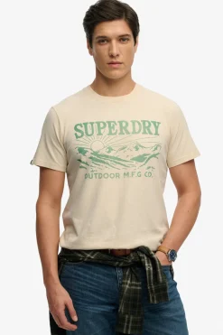 RETRO OUTDOOR - Afslappet t-shirt med print