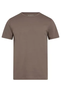 Sam - Basic T-shirt i tætstrikket kvalitet