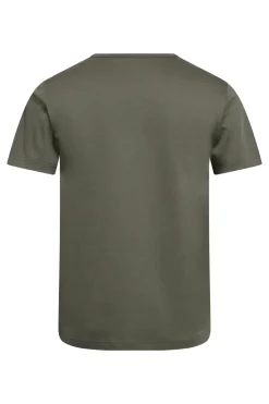 Sam - Basic T-shirt i tætstrikket kvalitet
