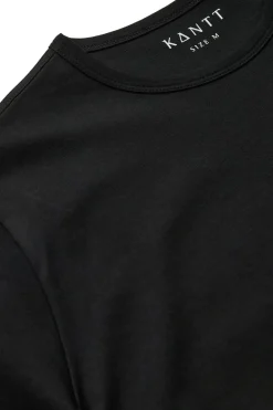 Sam - Basic T-shirt i tætstrikket kvalitet