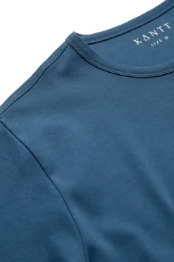 Sam - Basic T-shirt i tætstrikket kvalitet