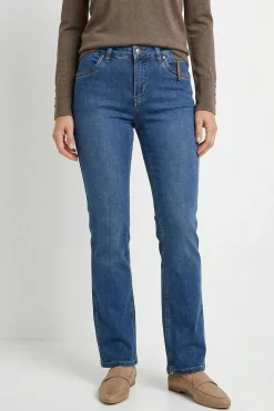 Sarah - Flared jeans med stræk
