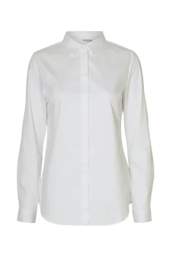 SELECTED FEMME SLFROMIE LS FITTED SHIRT NOOS