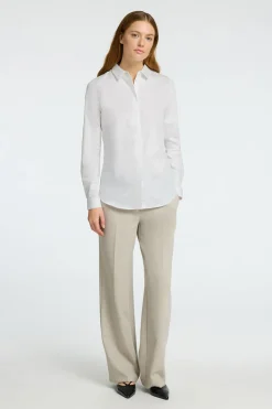SELECTED FEMME SLFROMIE LS FITTED SHIRT NOOS