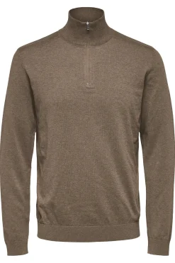 SELECTED HOMME SLHBERG LS HALF ZIP NOOS