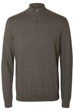 SELECTED HOMME SLHBERG LS HALF ZIP NOOS