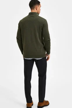 SELECTED HOMME SLHBERG LS HALF ZIP NOOS