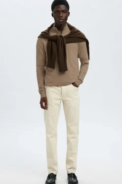 SELECTED HOMME SLHBERG LS HALF ZIP NOOS