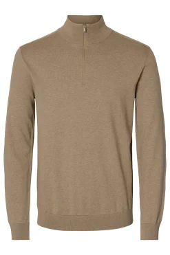 SELECTED HOMME SLHBERG LS HALF ZIP NOOS