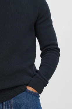 SELECTED HOMME SLHDANE LS KNIT STRUCTURE CREW NECK NOOS
