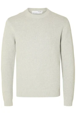 SELECTED HOMME SLHDANE LS KNIT STRUCTURE CREW NECK NOOS