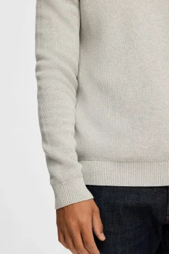 SELECTED HOMME SLHDANE LS KNIT STRUCTURE CREW NECK NOOS