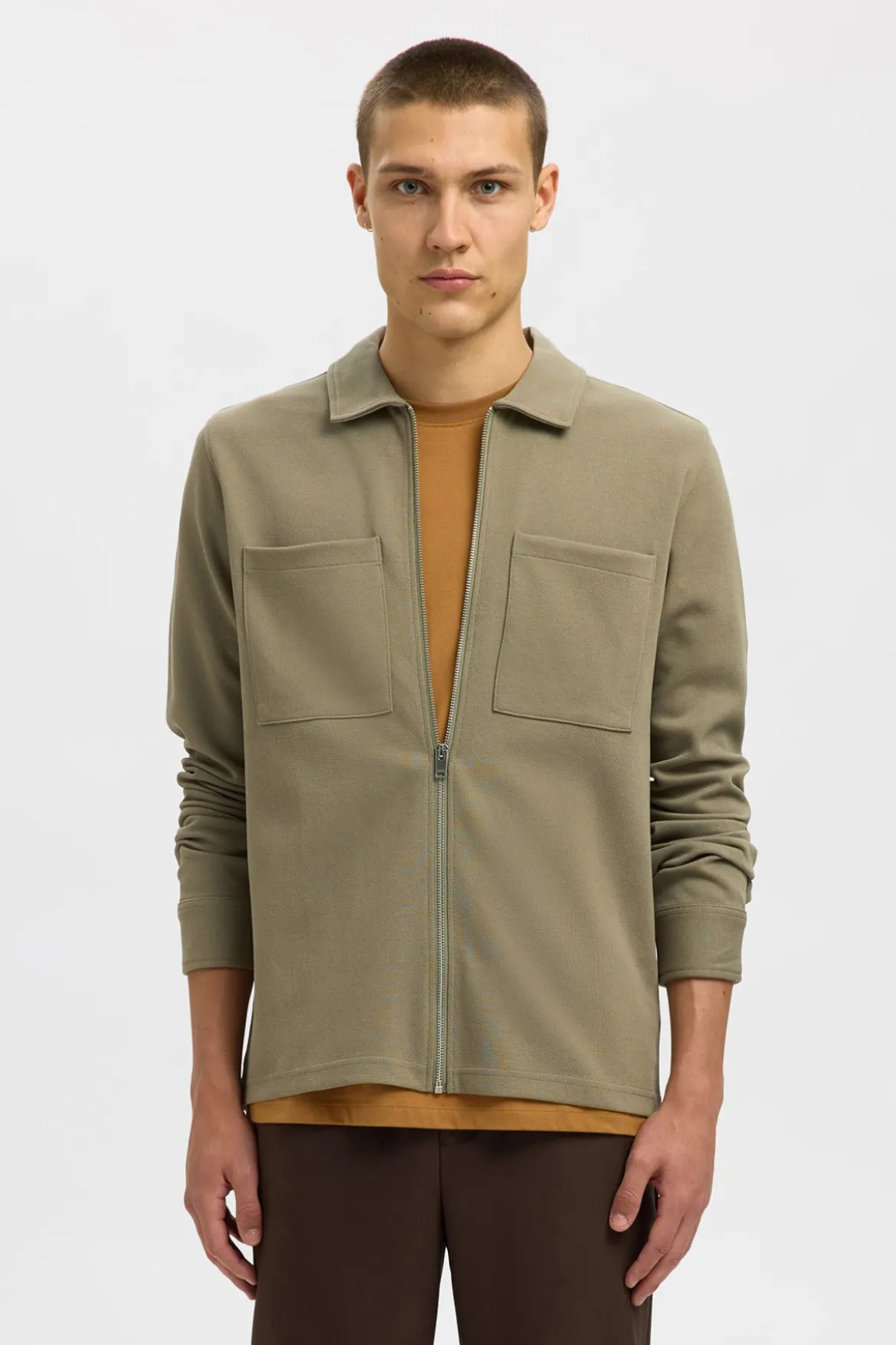 SELECTED HOMME SLHJACKIE SWEAT ZIP JACKET NOOS