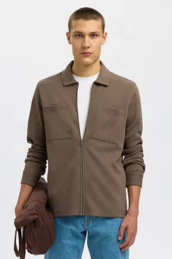 SELECTED HOMME SLHJACKIE SWEAT ZIP JACKET NOOS
