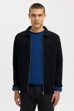 SELECTED HOMME SLHJACKIE SWEAT ZIP JACKET NOOS