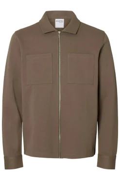 SELECTED HOMME SLHJACKIE SWEAT ZIP JACKET NOOS