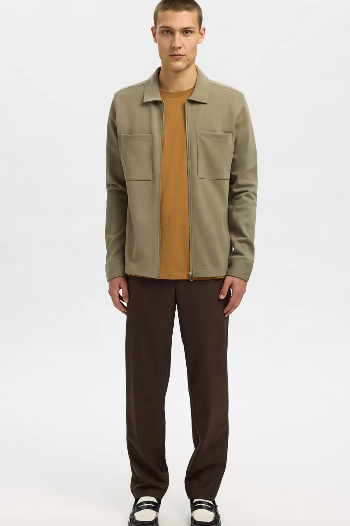 SELECTED HOMME SLHJACKIE SWEAT ZIP JACKET NOOS