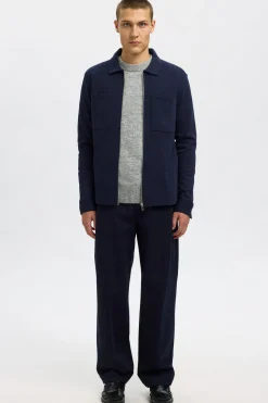 SELECTED HOMME SLHJACKIE SWEAT ZIP JACKET NOOS