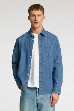 SELECTED HOMME SLHREGCARLO DENIM LS SHIRT NOOS