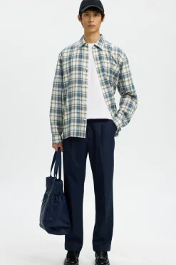 SELECTED HOMME SLHRLXLANDON CHECK LS SHIRT