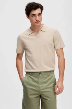 SELECTED HOMME SLHTELLER SS KNIT POLO
