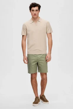 SELECTED HOMME SLHTELLER SS KNIT POLO