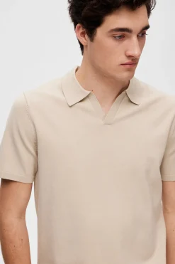 SELECTED HOMME SLHTELLER SS KNIT POLO