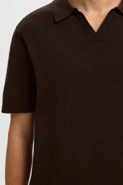 SELECTED HOMME SLHTELLER SS KNIT POLO